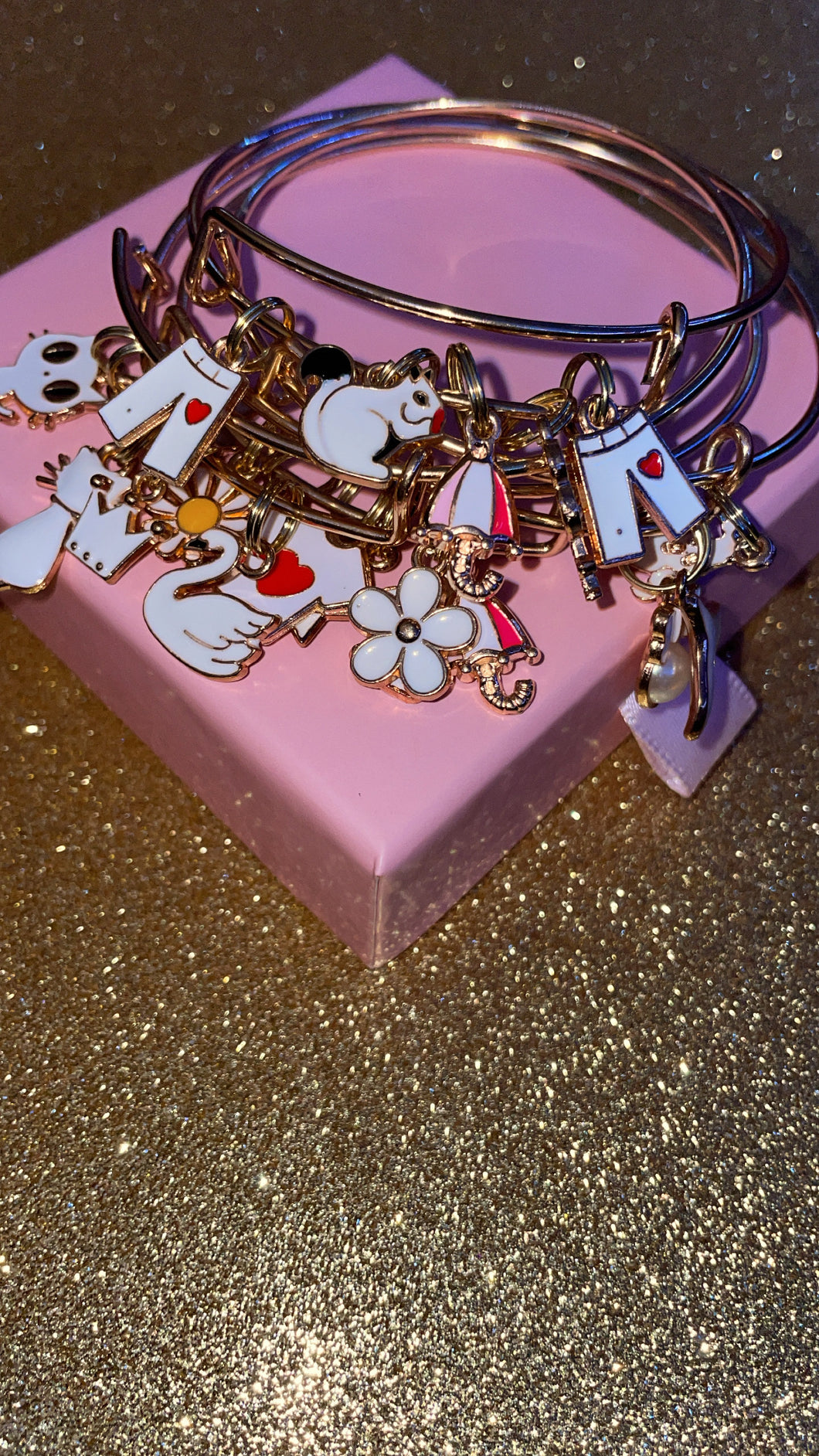 Colorful gold bracelet !
